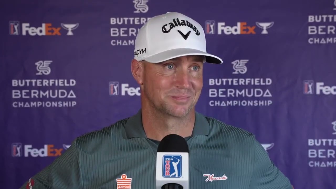 Alex Noren Thursday Flash Interview 2023 Buttefield Bermuda Championship Alex Noren Thursday Flash Interview 2023 Buttefield Bermuda Championship