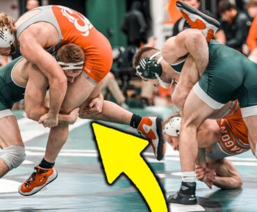 Dominating Wrestling DUAL with DOUBLE Legs