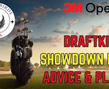 3M Open | DraftKings | DFS | PGA | Round 4 Showdown Advice and Plays!