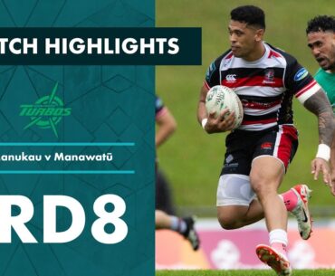 RD 8 HIGHLIGHTS: Counties Manukau v Manawatu (Bunnings NPC 2023)