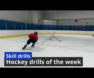 Skill drills. hockey drills of the week.