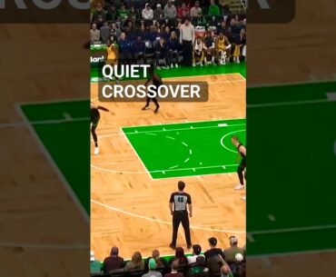 Andrew Nembhard's Quiet Crossover vs Boston Celtics vs Mini Hoop