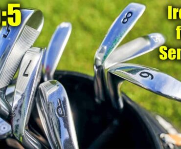 Top:5 Best Golf Irons for Seniors [2023] Your Golf Game with Top-Rated Clubs