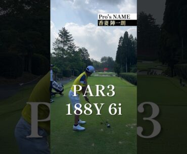 プロゴルファーの1ホール#ゴルフ #プロゴルファー #shorts
