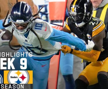 Tennessee Titans vs. Pittsburgh Steelers | 2023 Week 9 Game Highlights