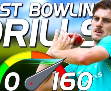 Full FAST BOWLING drill set | Improve in 1 SESSION