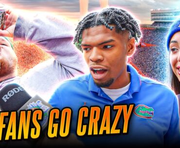 INSANE Florida Tailgate Interviews | GAINESVILLE WAS BUZZING!