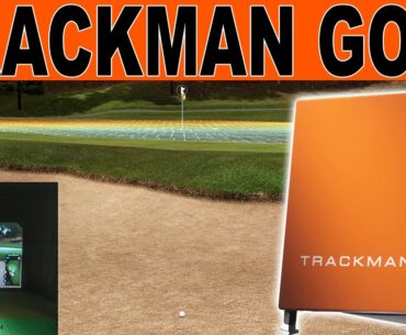 Trackman Golf Simulator - How to Use on Course Practice + New Ball Physics, Shot Shaping, & More