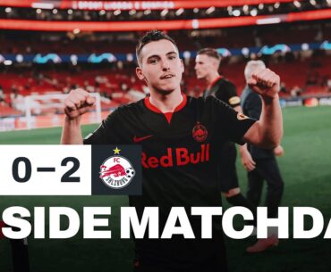 INSIDE MATCHDAY | SL Benfica vs. FC Salzburg | Simic & Gloukh lassen uns jubeln