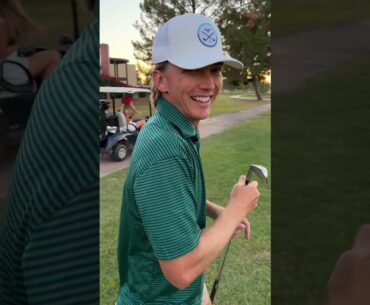 I Had To Putt With My HAT??