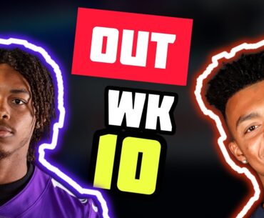 BREAKING: Justin Jefferson + Justin Fields OUT for Week 10