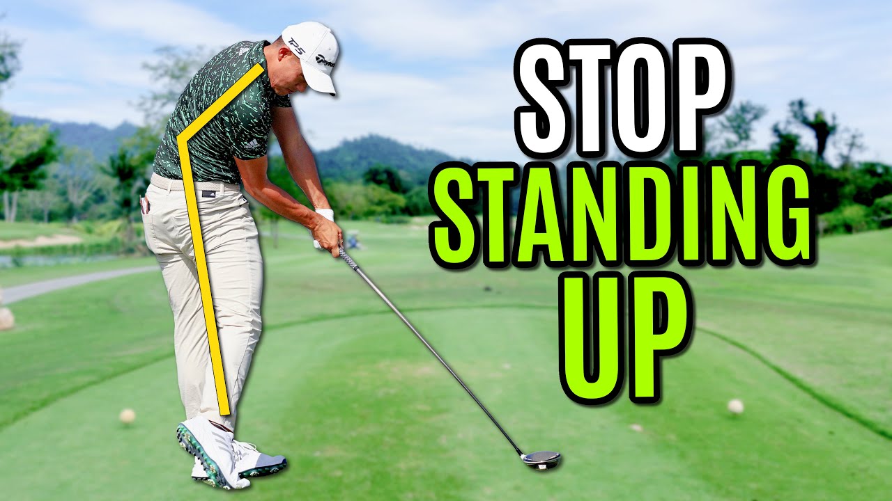 This Finally Fixes Standing Up In The Golf Swing This Finally Fixes Standing Up In The Golf Swing