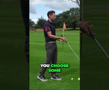 Teaching a beginner chipping lesson - Full Video on my channel 🙌🏻#shorts #golf #shortgame