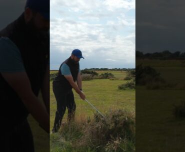 Worst lie in golf HISTORY!
