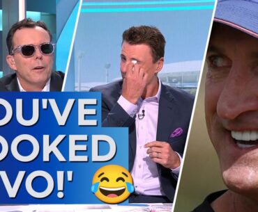Llordo in TEARS at Damo's expose on Beveridge copying TJ (WCME) - Sunday Footy Show