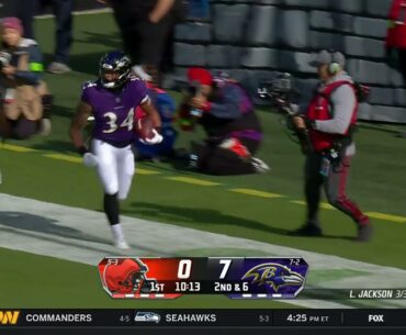 Keaton Mitchell 39-Yard Rushing Touchdown