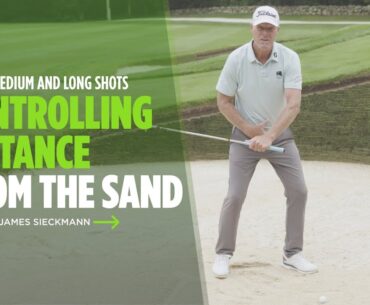 How to Hit a Bunker Shot with Control | Titleist Tips