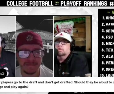 College Football Playoff TOP 25 Rankings by FAN ATTIC SPORTS