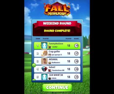 Golf Clash, Prizechest Opening - Gold*3 - Fall Major Tournament!