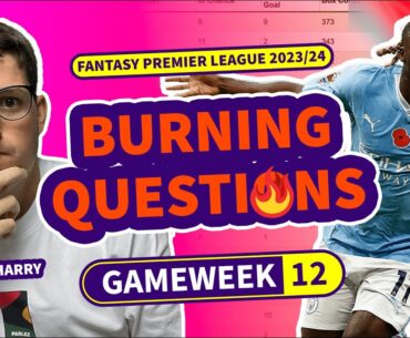🔥 TIME TO BUY DOKU?! | FPL GW12 BURNING QUESTIONS | FPL Harry | #fantasypremierleague