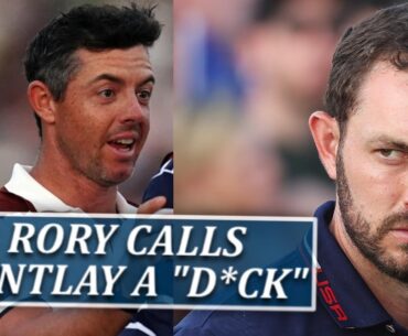 Rory McIlroy Talks LaCava Spat, Calls Patrick Cantlay A "D*ck"