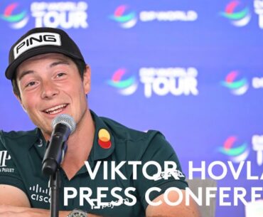 Viktor Hovland's Full Press Conference | 2023 DP World Tour Championship