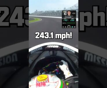 243 MPH?! 😱 Here's what it looks like from the cockpit 🏎️