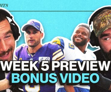 Blocking Aaron Donald, Welcome to "Kirktober" & Reacting to Khalil Mack's 6 Sacks | Bonus Video
