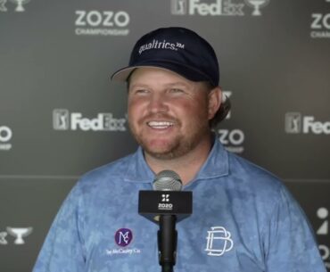 Zach Blair Thursday Flash Interview 2023 ZOZO Championship