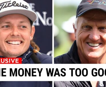 Cameron Smith REVEALS Why He Left The PGA For The LIV...