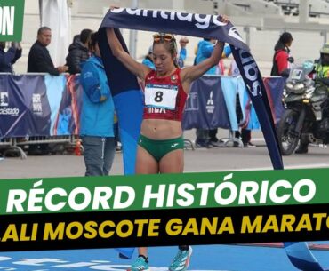 Citlali Moscote consigue oro y récord en Maratón de los Juegos Panamericanos 2023