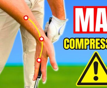 The Best DRILL I'VE USED To Compress The Golf Ball Like The Pros