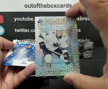 Out Of The Box Group Break #13,477- 2021-22 UD Sp Authentic (8 Box) Half Case Team Buy (Fresh Case)