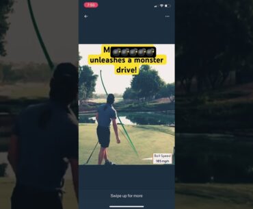 Min Woo Lee unleashes a monster 👺 drive! #minwoo #golf #pgatour