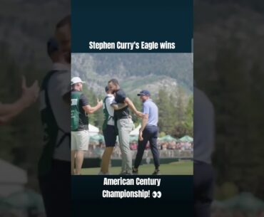 Stephen Curry wins the American Century Championship! #shorts #youtubeshorts #viral
