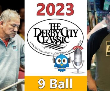Efren Reyes vs Justin Volk - 9 Ball - 2023 Derby City Classic rd 4