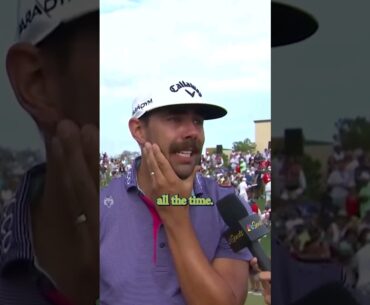 Erik van Rooyen Speech (Part 2) #golf #winner #speech #sad