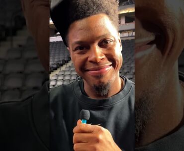 Rapid fire questions with Kyle Lowry 🎤 #nba #nbafinals