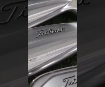 New Titleist T100 Irons 😍 #golf #golfequipment #titleist #golfswing #subscribe #golfer