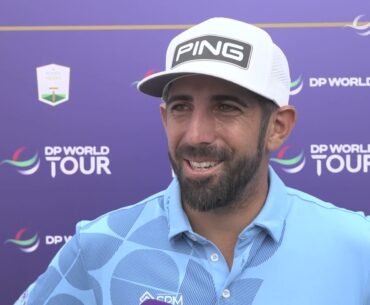 Matthieu Pavon Thursday Flash Interview 2023 DP World Tour Championship