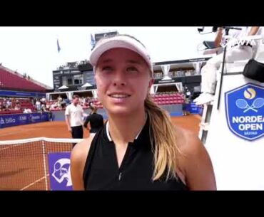 Intervju: Lisa Zaar - Nordea Open WTA 2023