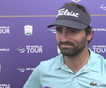 Antoine Rozner Thursday Flash Interview 2023 DP World Tour Championship