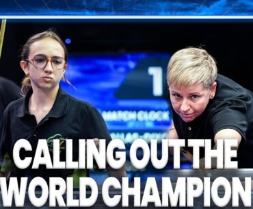 "I WANT TO TAKE ON THE WORLD CHAMPION" !!!