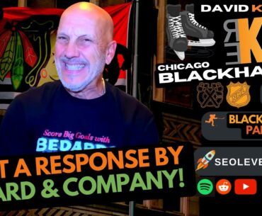 REKAP: 🏒 Chicago Blackhawks 5-2 win over Florida Panthers. What a response by Bedard & Company!