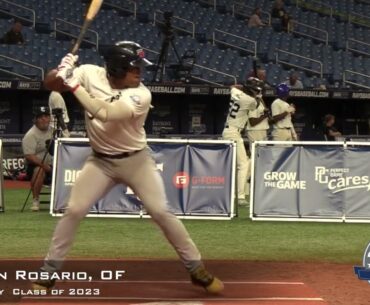 Alfonsin Rosario Prospect Video, OF, P27 Academy Class of 2023