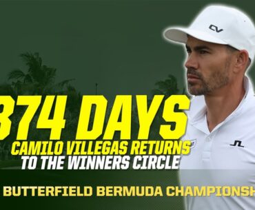3,374 DAYS! An Impressive Win for Camilo Villegas - Butterfield Bermuda Championship | The First Cut