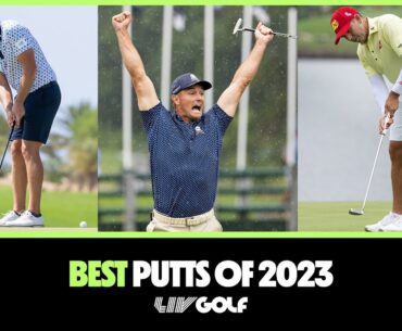 Best of 2023: LIV Golf's top putts of the season