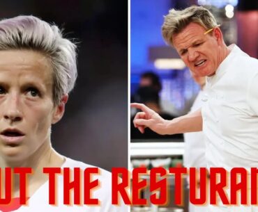Gordon Ramsey vs Megan Rapinoe | The hunt from his restaurant