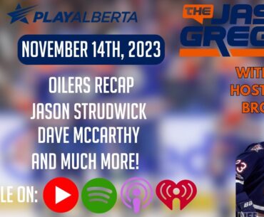 The Jason Gregor Show - November 14th, 2023