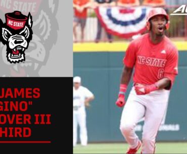 NC State Third Baseman LuJames "Gino" Groover III | 2023 MLB Draft